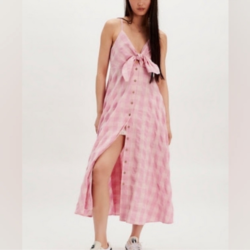 FREE PEOPLE VIA MIDI DRESS SIZE XS S XL MSRP $128.00 NWT